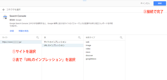 SearchConsoleの検索パフォーマンス レポートについて